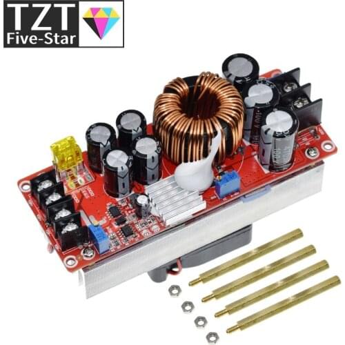 DC-DC 1500W 30A Voltage Step Up Converter Boost CC CV Power Supply Module Step Up Constant Current Module DC-DC 10-60V to 12-97V