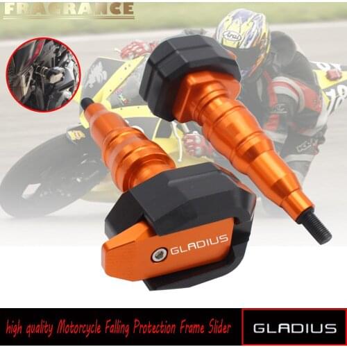 For SUZUKI GLADIU DL 250 650 1000 V-STROM SFV Falling Protection Frame Slider Fairing Guard Anti Crash Pad Protector For