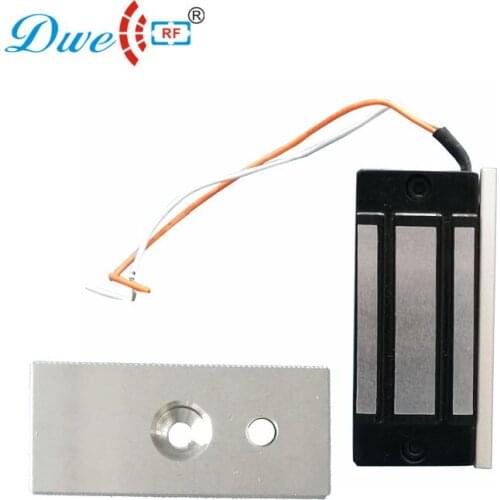 DWE CC RF Electric Lock 12V Mini Magnetic Door Lock 60KG 100lbs For RFID Access Control System DW-60