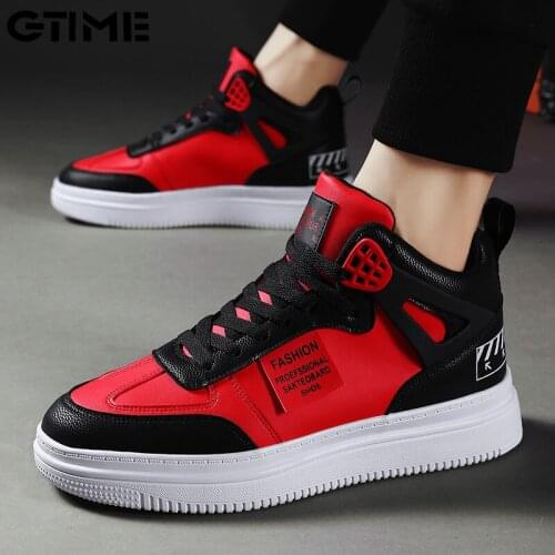 GTIME Men's High Top Sneakers