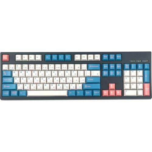 PBT Keycaps five Face Dye-Sublimation 116 Keys Japanese Instant Noodle Theme Keycaps Cherry Profile For 61 87 104 108