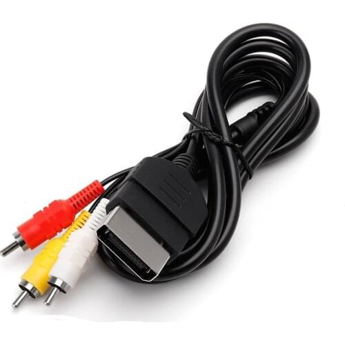 For Xbox AV line Audio Video AV RCA Video Composite Cable Cord