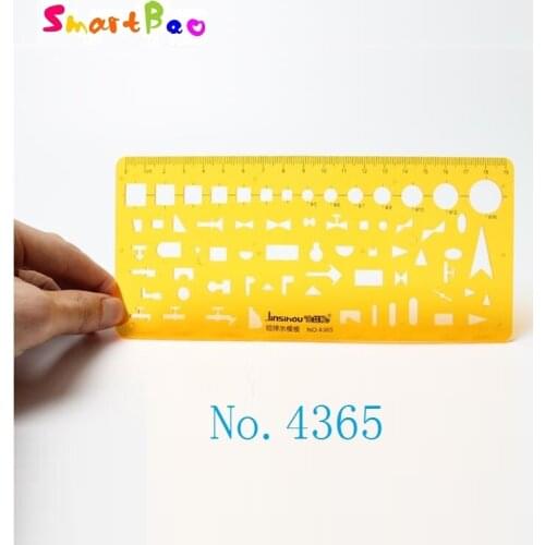 Water Supply and Drainage Drawing Template Ruler No.4365