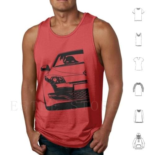 Megane Rs Best Shirt Design Tank Tops Vest Megane Rs Mk3 Megane Rs Enthusiast Lover Tuning Engine Works Rs Lover Rs Tuning
