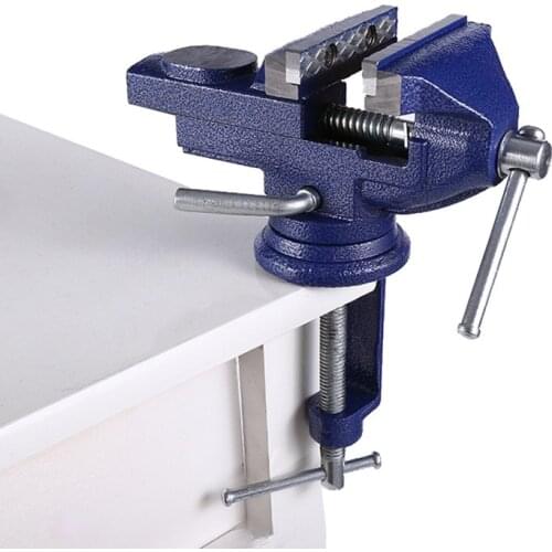 Cast iron table vise flat-nose pliers bench vise household table vise vise hardware tools