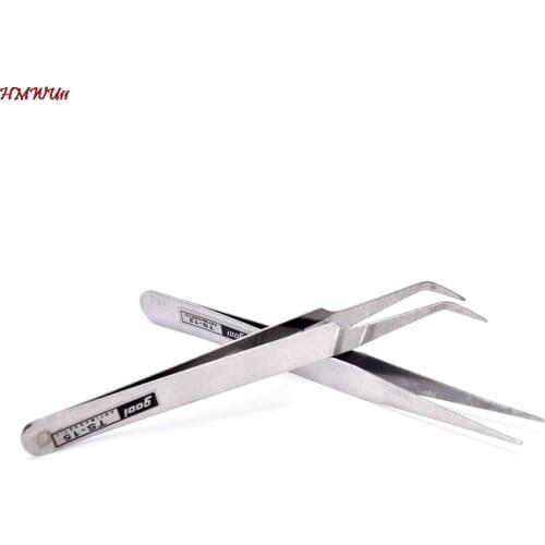 2PCS Professional Tweezers For Nail Art/Face Care/Eyelash Extension Blackhead Acne Blemish Pimple Remove Tool For Kitchen