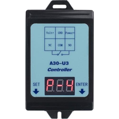 Voltage Monitoring Relay Time Delay Relay Charging Discharge Controller Module Undervoltage Overvoltage Protection Relay