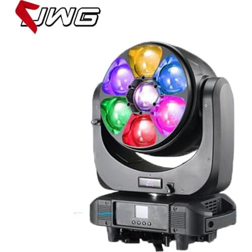 Wash Moving Head LED Stage Light 7x 60W Full Color Wash Zoom Bee Eye LED Moving Head Zoom Light