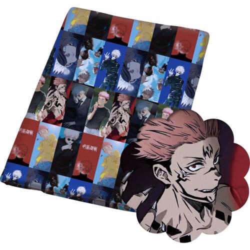 DIY 50*145CM flower pattern Polyester cotton Fabric Patchwor Printed for Tissue Kids Home Textile for Sewing Doll Dress Curtain