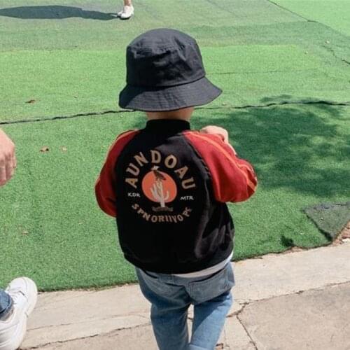 Spring Red Patchwork Baseball Jacket Big Kids Fashion Clothes For Teen Teens Girls Boys Cardigan Children Outwear Coats Hoodies