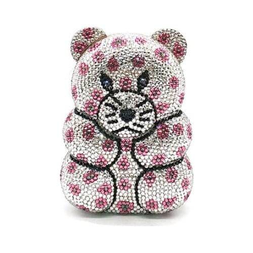 Female Purple/Pink/Blue/Red Diamond Clutch Bag Fashion Women Crystal Clutches Bags Prom Purses Small Wedding Party Clutch Bags