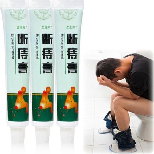 2Pcs Herbal Hemorrhoids Ointment Hemorrhoids Relief Cream Internal External Mixed Anal Fissure Pain Relief