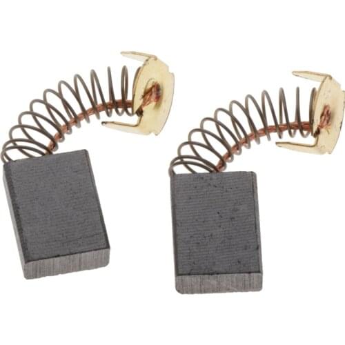 2Pcs Electric Motor Spring Carbon Brushes Spare DIY Parts Replacements