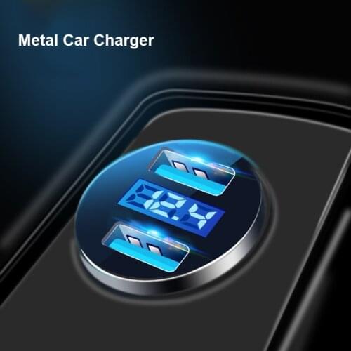 3.1A Dual USB Cigarette Lighter Fast Car Charger Power Adapter For Mercedes W204 W210 AMG Bmw E36 E90 E60 Fiat 500 Volvo S80