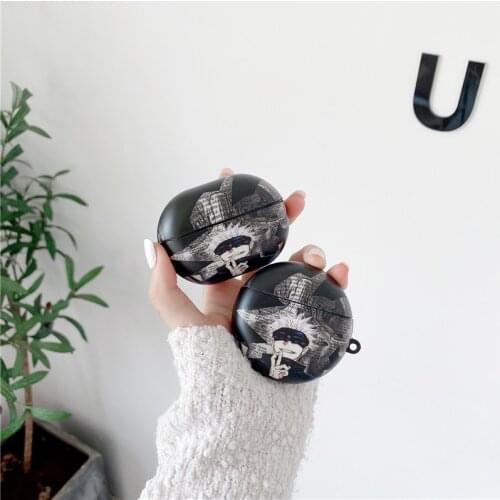 Cartoon Anime Bluetooth Earphone Case for Huawei Freebuds Pro Jujutsu Kaisen IMD Protection Cover Funda for Freebuds 3