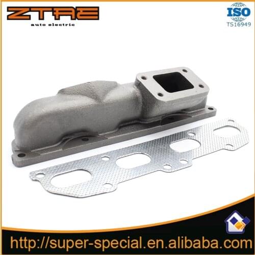 Cast Turbo Manifold For T3 T3/T4 For MITSUBISHI DODGE Eagle Plymouth 420A IRON TURBO MANIFOLD Fit for 38MM Wastegate