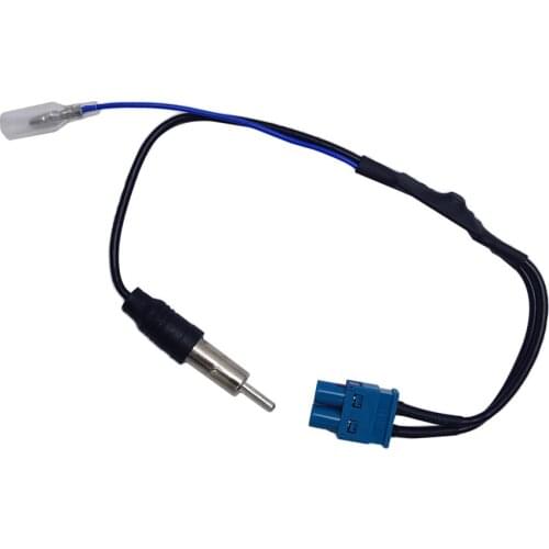 Dual Fakra to Single Din Car Radio Aerial Antenna Adaptor Cable