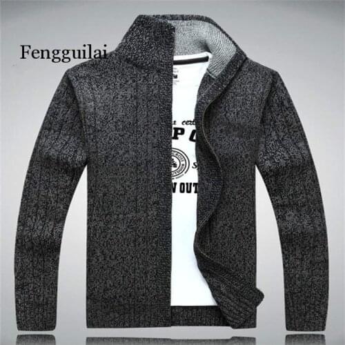 Мужские кардиганы на молнии Fengguilai China At AliExpress
