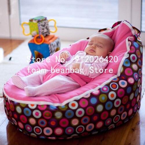 Deep sleeping disco jelly baby totddler seat Good Quality Lazy Sofa Fleece Materials Big Beanbag Sofa Lazy Bean Bag Cover
