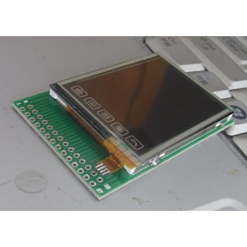 2.0 inch 24P 262K TFT LCD Screen with Adapter Board C1E2 Drive IC 8Bit Parallel Interface 176(RGB)*220