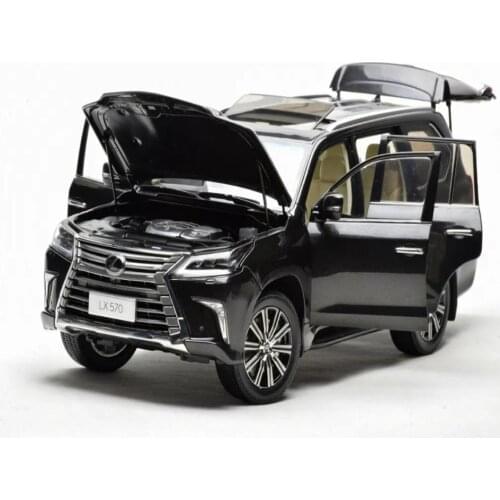 2021New 1/24 LX570 SUV Diecast Model CAR Toys for kids Car Boy Girl Gifts Alloy Toy Car Door Can be Opened And Closed Free Ship