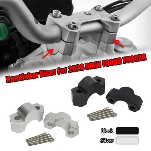 Motorcycle Accessories 2020 2021 F900XR F900R Handlebar Riser Height Moves Up for BMW F900 XR R Handle Bar Raisers Motor Parts