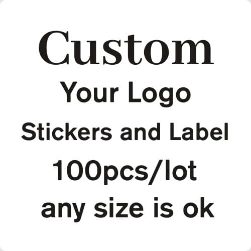 Custom Square Stickers, Customized LOGO/Wedding stickers, Favors Boxes Labels, Photo, Rectangle Stickers, Kraft, Clear,Laser