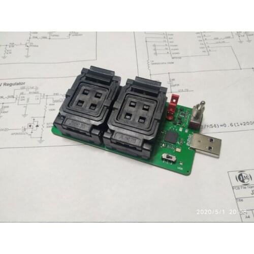 IS903 Test socket 8CE BGA132/152/TSOP48 FLASH Test Socket