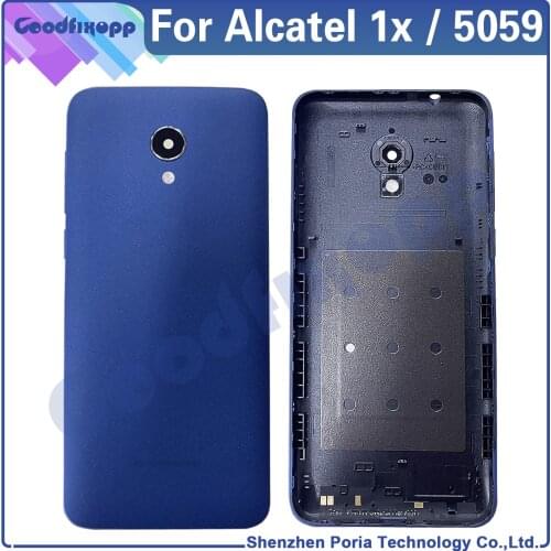 100% AAA For Alcatel 1x 5059 5059D 5059I 5059A 5059Y 5059X 5059J 5059T 5059Z Back Battery Cover Door Housing Case Rear Cover
