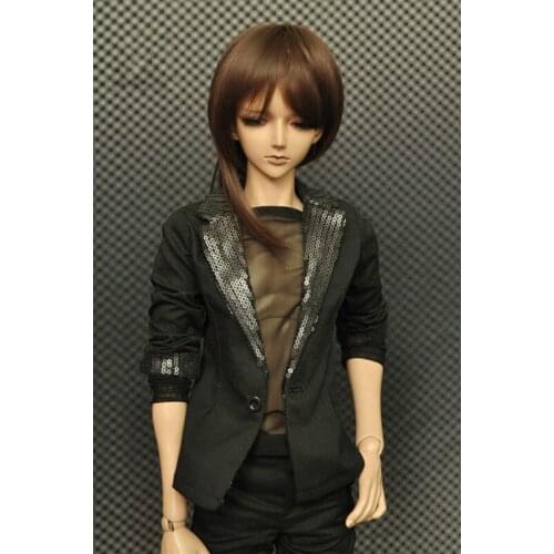 1/4 1/3 BJD clothes punk suit coat + trousers or shorts for BJD/SD MSD SD13 SSDF ID72 HID Strong uncle doll accessories C0087