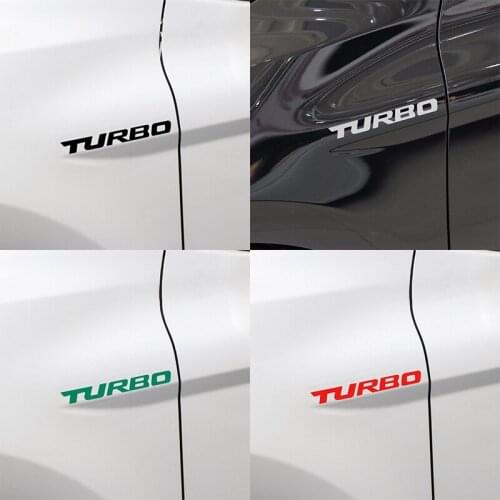 1pcs New Car Styling Car Turbo Boost Loading Boosting Emblem Badge Sticker Decal for Toyota avensis auris hilux Corolla Camry