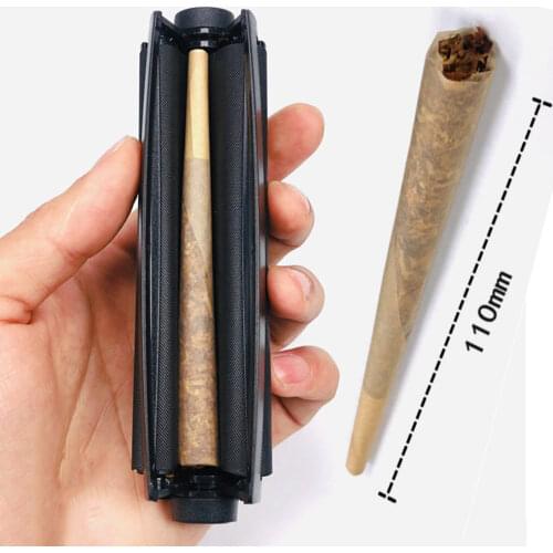 110mm Weed Tobacco Joint Roller Cone Cigarette Machine For 78mm Herb Rolling Paper Maker Smoking Accessories tool