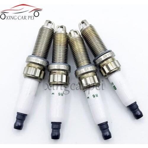 12120037244 ZGR6STE2 (4pcs) Iridium Spark Plug For B MW F01 F02 F03 F04 E83 E70 E71 E89 X3 X5 X6 Z4 N52 N54 Engine ZKBR 7AP-HTU