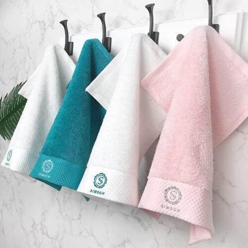 30 pieces of cotton household square towels for kindergarten children Soft small square towel Thickened face towel 33*33cm*60g