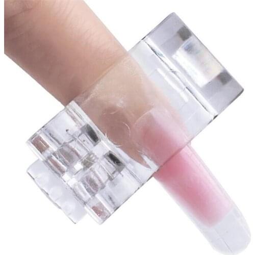 5pc Nail Clip Acrylic Extension Tips For Nails Fake Nail Quick Building Mold UV Gel Nail Supplies For Professionals Manicure Set