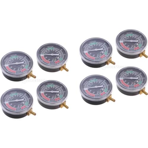 8-Piece Brand New Motorcycle Carburetor Carb Vacuum Gauge Enable Easy Synchronizer and Balancing of Motorcycle Carburetors