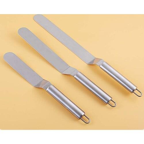 Baking & Pastry Tools Cake Smoother Cake Butter Accessories Stainless Steel Portable Cake Decorating Tools Kitchen Gadgets