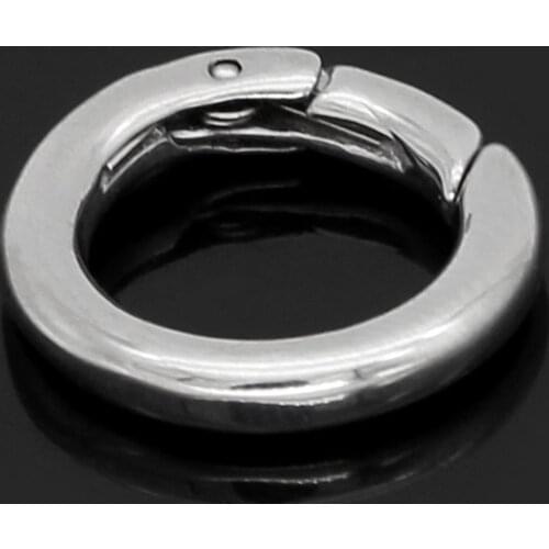 Stainless steel wolf necklace replace ring