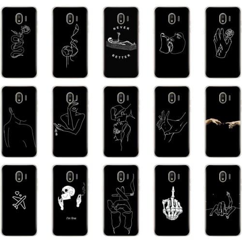 Soft Case For Samsung J2 Core Case Silicon Back Cover For Samsung Galaxy J2 Core 2018 J 2 SM-J260F J260F J260 bumper cute black