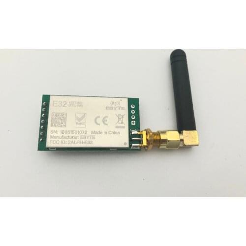 LoRa SX1278 SX1276 433MHz rf Module Transmitter Receiver 8000m E32-TTL-1W + antenna UART Long Range 1W Wireless Transceiver