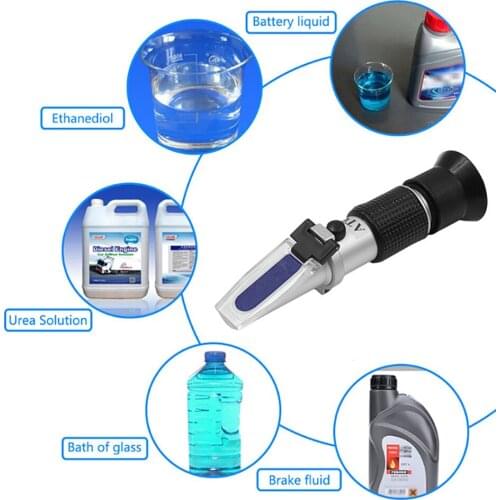 Beer Wort Refractometer Dual Scale Specific Gravity 1.000-1.130 and Brix 0-32% Replaces Homebrew Hydrometer Sugar Meter