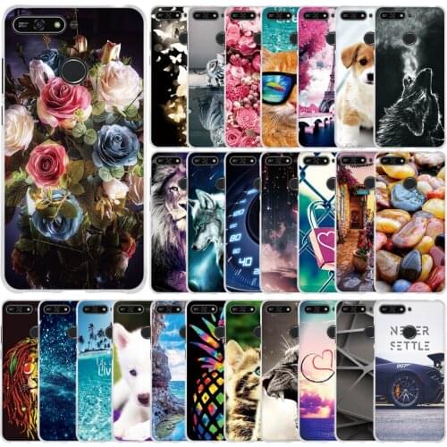 Silicone Phone Case For Huawei Honor 7A Pro 5.7" Inch Case Soft TPU Back Cover Full 360 Protective For Huawei Y6 Prime 2018 New