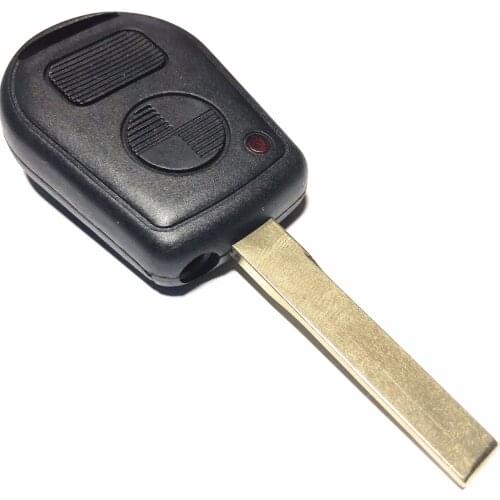 Replacement Key for BMW E38 E39 E36 M3 Z3 Z4 X5 E46 325i 325ci 325xi 330i 330ci 330xi 2 Button Key Shell HU92 Blade Remote Case