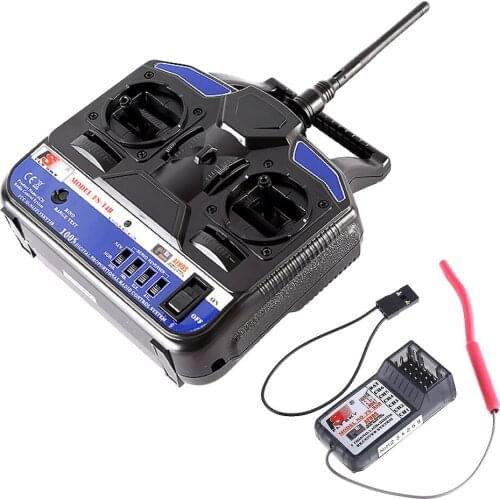 High Performance Flysky 2.4G 4CH Radio Model RC Transmitter & Receiver RC Part Accessories