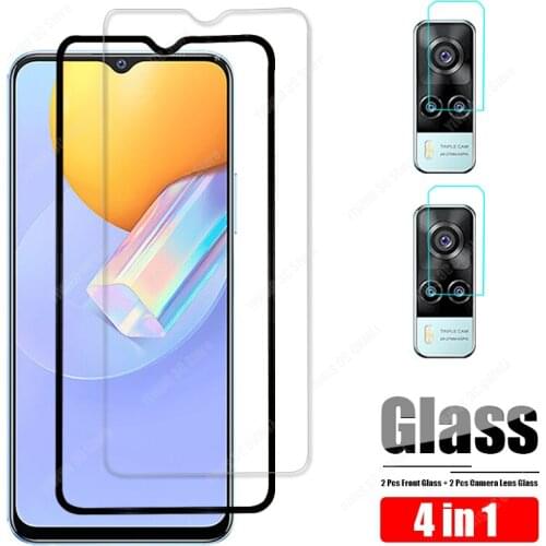 Camera Protection Glass For Vivo Y31 Screen Protector For Vivo Y31 Tempered Glass Safety Front Protective Film On VivoY31 6.58"