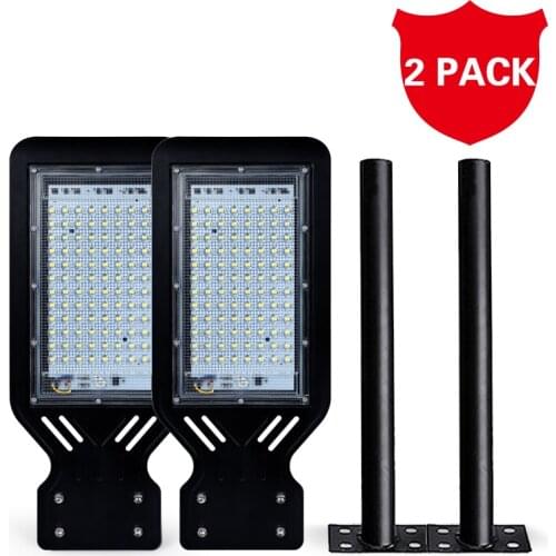 2 PACK LED Street Light 220V IP65 Waterproof Outdoor Lighting Street Light 100W Garden Light park Street wall lamp