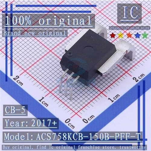 2017+100% Brand new original 1PCS-5PCS ACS758KCB-150B-PFF-T ACS758 KCB-150B CB-5 Hall sensor
