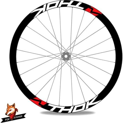 26er 27.5er 29er MTB Rim Wheel Sticker Cycle Reflective Mountain Bike Wheels Decal for Thok