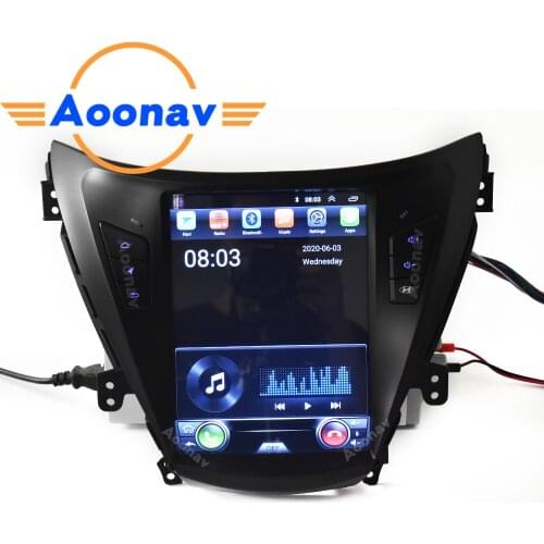 AOONAV 2din android car auto radio multimedia player For hyundai elantra 2012-2015 car autoradio GPS navigation DVD player