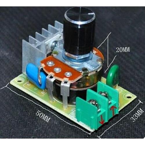 Free Shipping!! 220V 500W dimmer thermostat regulator governor switch / 500W governor 33 * 50 /Electronic Component